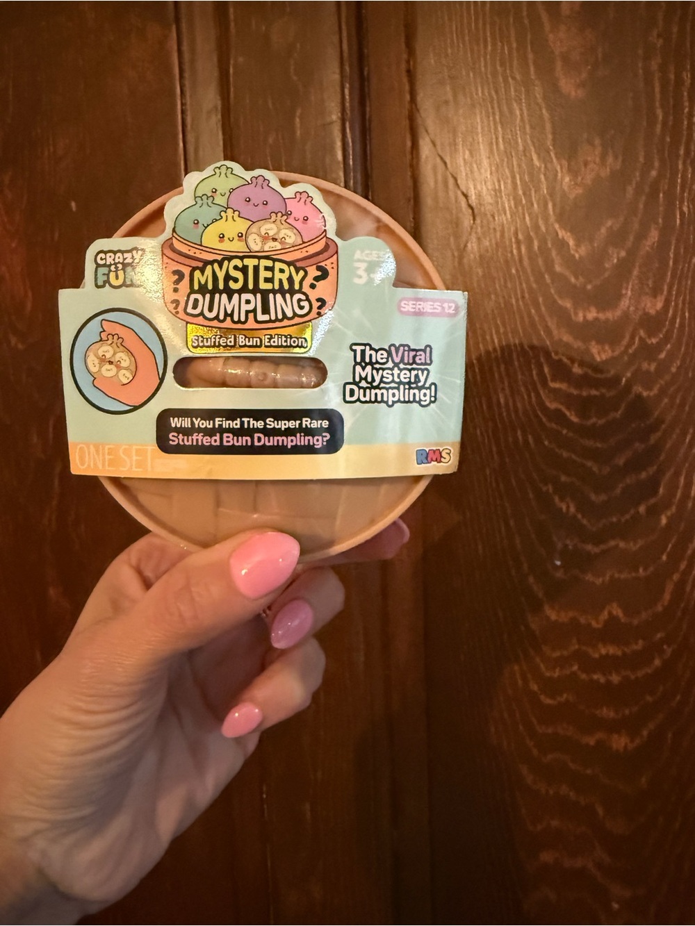 Mystery Dumpling Stuffed Bun Edition Toy - Pastel Multicolor